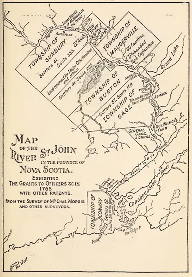 Rev. Wm. O. Raymond. 1910. The River St. John Its Physical Features Legends and History from 1604 to 1784. The Strathmore Press: John A. Bowes, St. John.